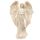 Figura de Anjo cor creme 17cm