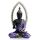 Buda Thai Roxo e Preto - Meditar