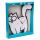 Relogio de parede com forma de Simon's Cat