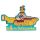 Relogio de parede - licencia Beatles Yellow Submarine