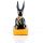 Anubis Preto e Dourado Recostado