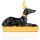 Anubis Preto e Dourado Recostado