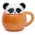 Caneca de cerâmica com tampas de animais - Adoramals Panda