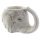 Caneca forma cabeça elefante