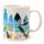 VW Volkswagen T1 Camper Bus The Waves are Calling Caneca de Porcelana