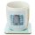 Conjunto de Caneca e Base em Porcelana-Angie Rozelaar Planet Cat