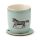 Willow Farm Cavalos Caneca de Porcelana e Base 
