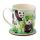 Reino Animal Panda Caneca de Porcelana e Base 