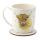Jan Pashley Highland Coo Cow Caneca de Porcelana e Base