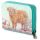Jan Pashley Highland Coo - Carteira pequena com fecho Zip
