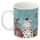 Caneca de Porcelana Jan Pashley - Cão de Natal