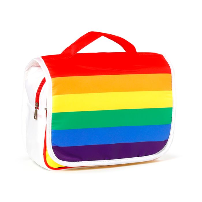 Necessaire de toucador para pendurar - Somewhere Rainbow 