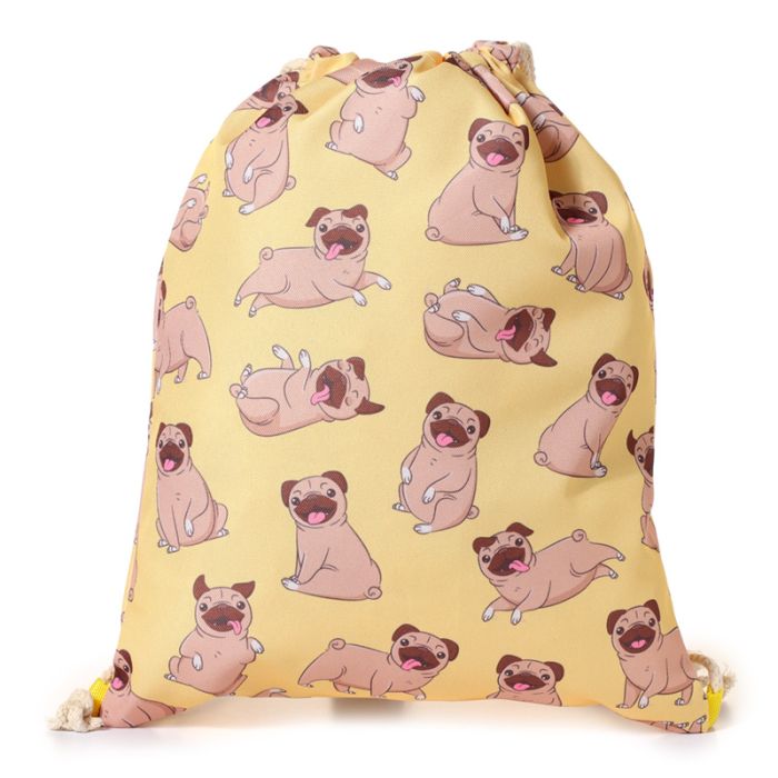 Mochila (feita a partir de garrafas recicladas) - Pug