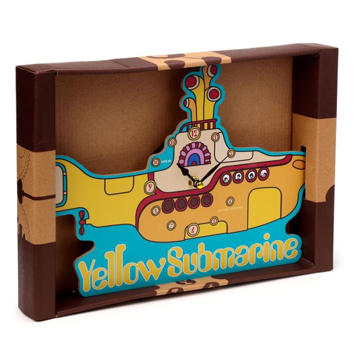 Relogio de parede - licencia Beatles Yellow Submarine