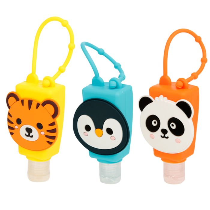 Gel Sanitizante para Mãos com Capa de Silicone - Adoramals