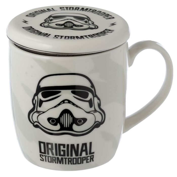 Conjunto de caneca de Porcelana e infusor O Stormtrooper Original