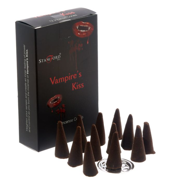 Cones de Incenso Stamford Negro Beijo de Vampiro