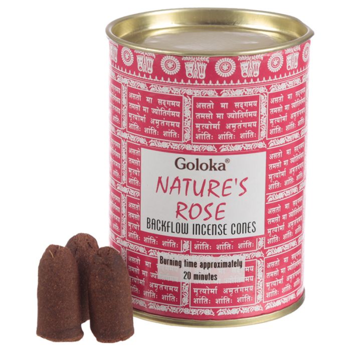 Cones de Incenso Afluxo Goloka - Rosa