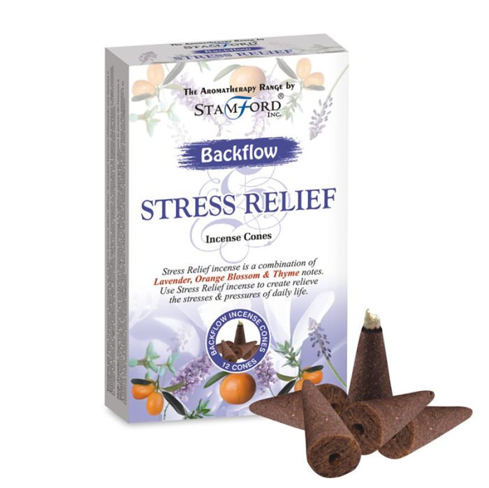 37466 Cones de Incenso Refluxo Stamford - Anti Stress