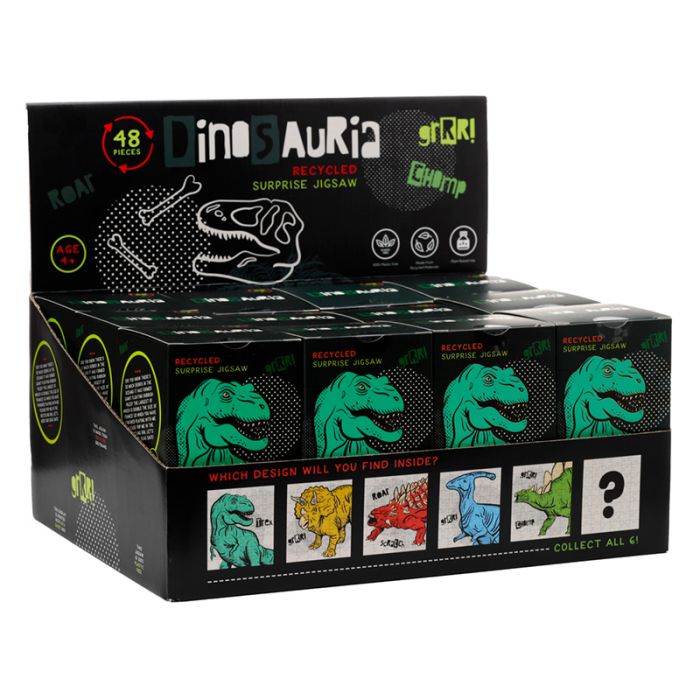 Surpresa Dinosauria - Puzzle para Crianças com 48 Peças 
