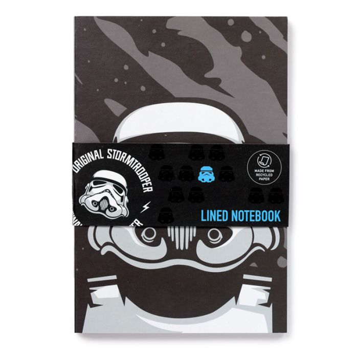 Bloco de Notas A5 em papel reciclado - O Stormtrooper Original