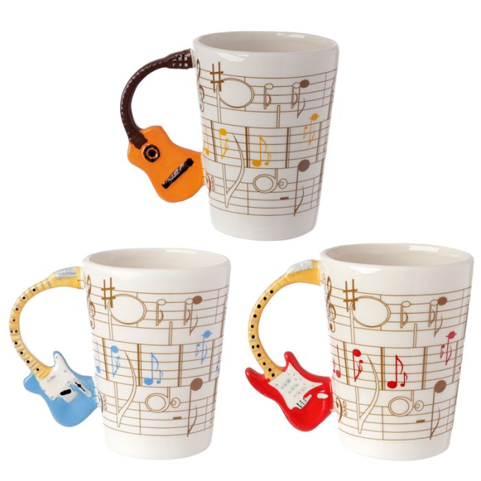 Caneca em Ceramica Guitarra Ted Smith- Asa Guitarra surtido