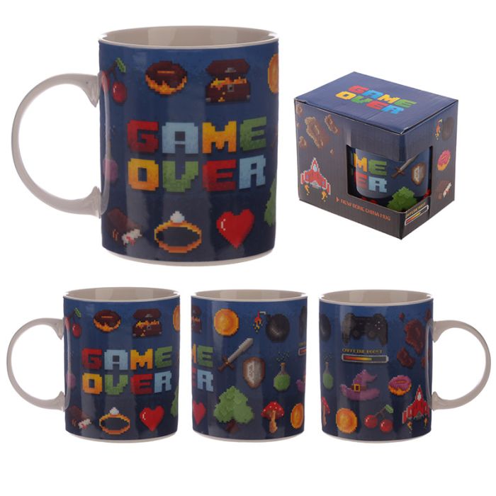 Caneca - slogan Game Over