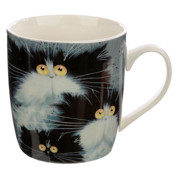 Caneca de Porcelana - Gato Kim Haskins