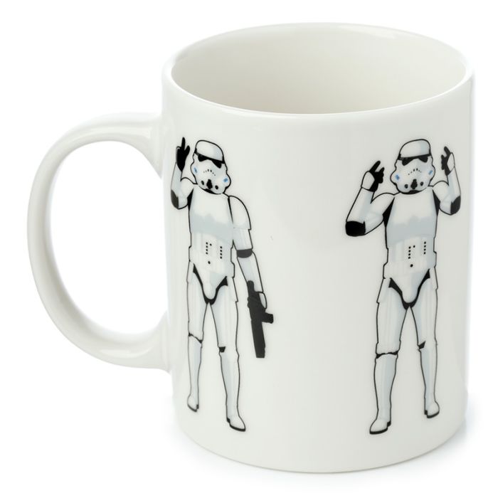 Caneca de Porcelana Stormtrooper Original Branco