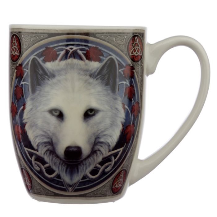 Caneca de Porcelana - Lisa Parker - Lobo Protetor