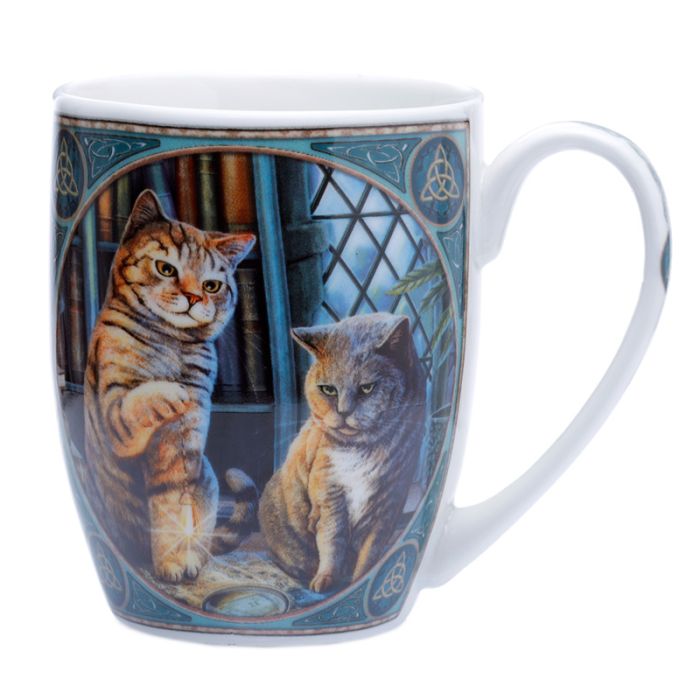 Lisa Parker Gato Purrlock Holmes Caneca de Porcelana
