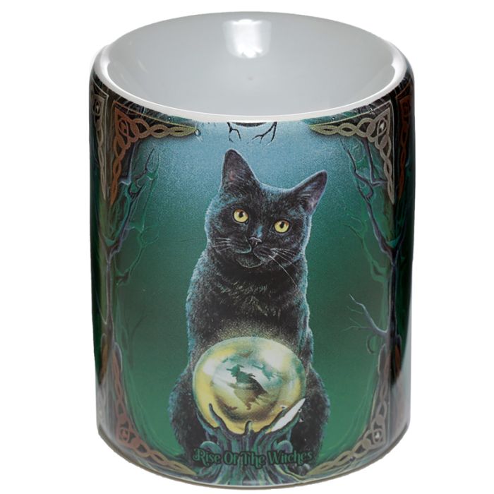 Queimador de óleo Lisa Parker Ceramica Gato Rise of the Witches