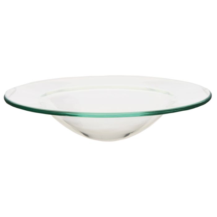 Prato de Cristal para Queimador de Óleo e Ceras