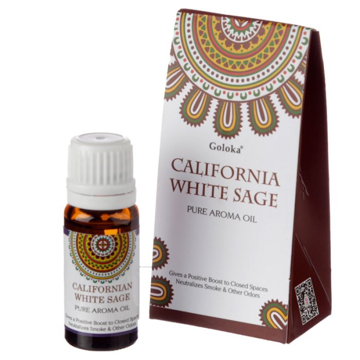 Óleo Aromático Goloka  California Salva Branca 10ml
