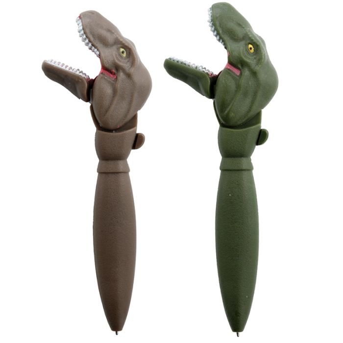 Caneta que morde dinossauro