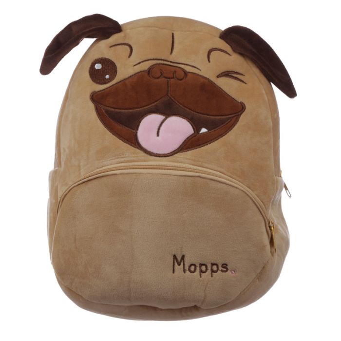 Mochila em Tecido - Pug Mopps