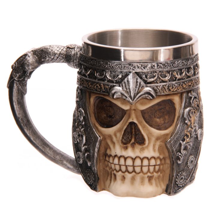Caneca Caveira guerreiro