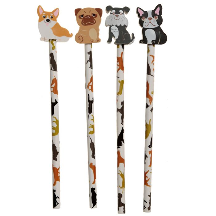 Lápis com Borracha - Cão 2020