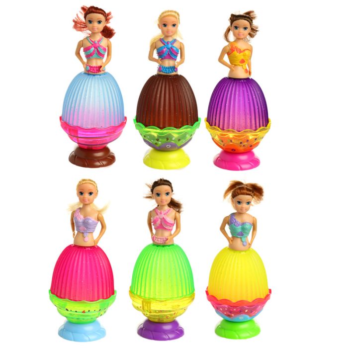 Brinquedo de virar ao contrario Princesa Cupcake