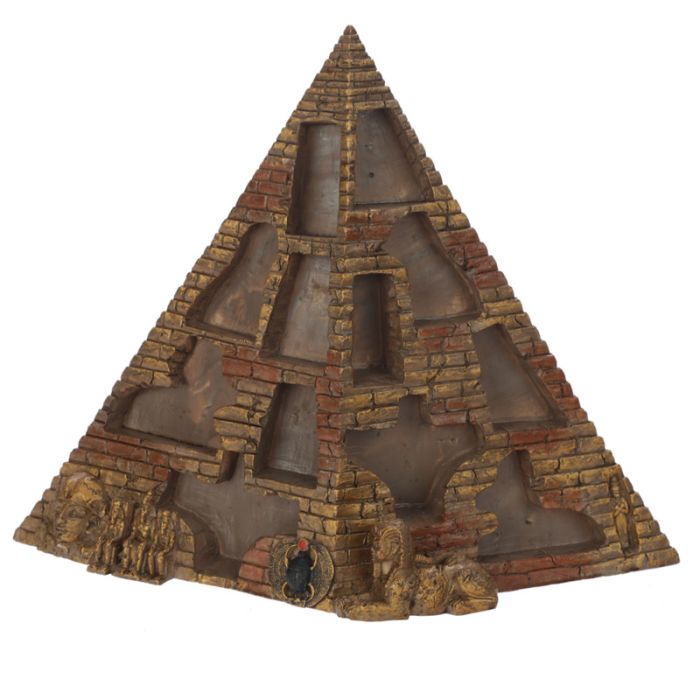 Base em figura de Piramide do Egipto