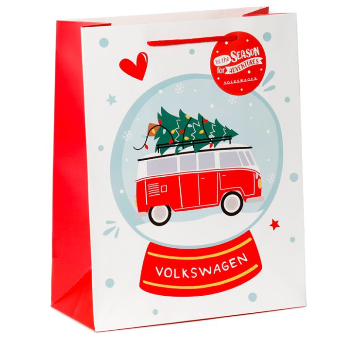 Saco para Presentes de Natal - Volkswagen Camper Bus VW T1 - Grande