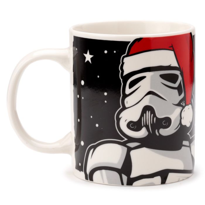 Caneca de Porcelana de Natal O Stormtrooper Original