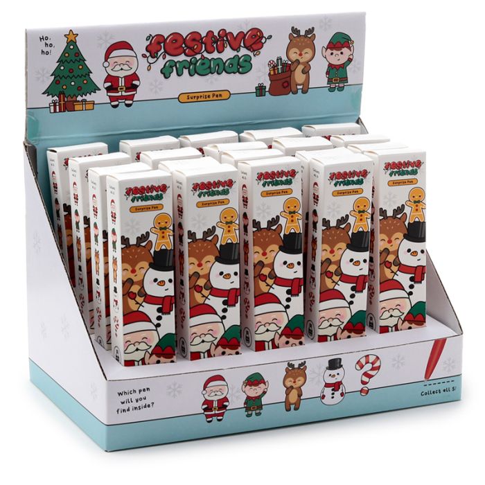 Caneta surpresa amigos do Natal