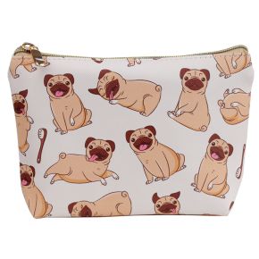 Bolsa Pequena em PVC - Moops Pug - Pequena