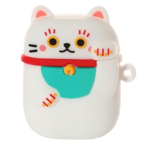 Capa para auriculares Gato Chinês da Sorte Maneki Neko