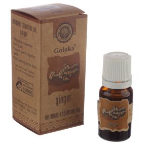 Óleo Essencial Natural 10ml Goloka - Gengibre