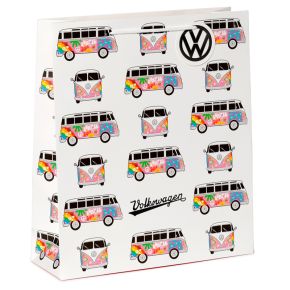 Saco para Presentes Volkswagen Camper Bus VW T1 Floral XXL Saco para Presentes Volkswagen Camper Bus VW T1 Floral XXL