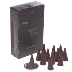 Cones de Incenso Stamford Negro Fadas Misticas