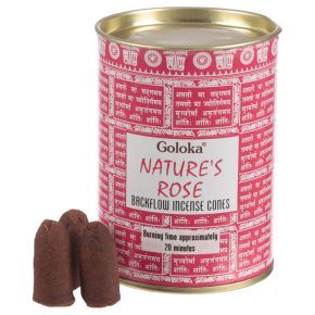 Cones de Incenso Afluxo Goloka - Rosa