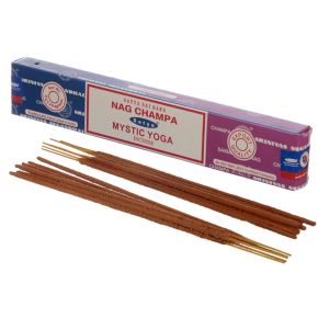 01325 Paus de Incenso Satya Nag Champa - Yoga Místico